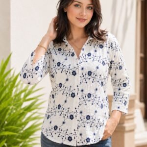 PW202651 Double Cloth cotton shirt