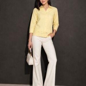 PW202650 Pure cotton Shirt - Yellow
