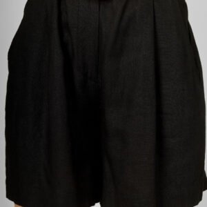 Black Women High-Rise Shorts
