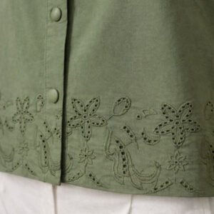 Olive Women Casual Shirt