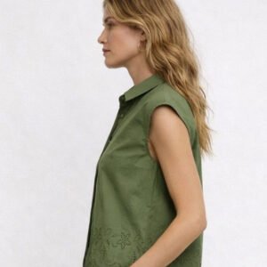 Olive Women Casual Shirt