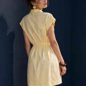 Yellow Shirt Dress
